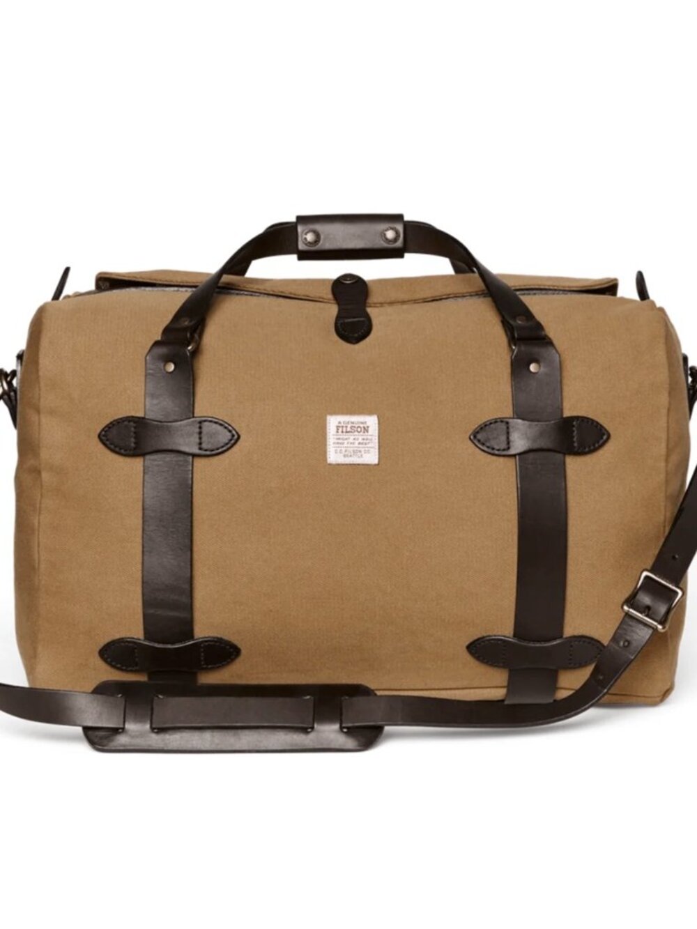 Filson Medium Rugged Twill Duffle Bag Tan, Barely Used, sku 11070325
